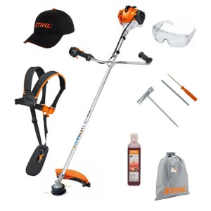 Kosa spalinowa Stihl FS 94 C-E z akcesoriami.
