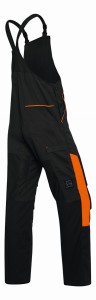 Ogrodniczki ochronne Stihl FUNCTION Universal M, czarno-pomarańczowe.