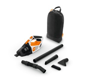 Odkurzacz akumulatorowy Stihl SEA 20 z akcesoriami.