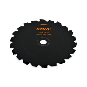 Piła tarczowa Stihl MZ 225-22 HP z zębami przecinakowymi.