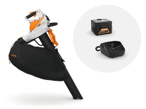 Stihl SHA 56 Odkurzacz, zestaw z AK 20 i AL 101, rozdrabniacz i dmuchawa w jednym, 36V.