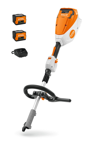  Stihl KMA 80 R, Kombi Motor, zestaw z akumulatorem 2xAK 30S i ładowarką AL 101