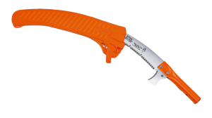 Piła teleskopowa Stihl PR 40 CT z pomarańczową osłoną.
