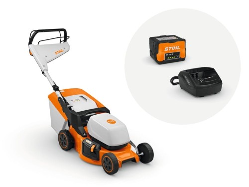  Stihl RMA 248.3 T Kosiarka akumulatorowa, z napędem zestaw z akumulatorem AK 30 S i ładowarką AL 101
