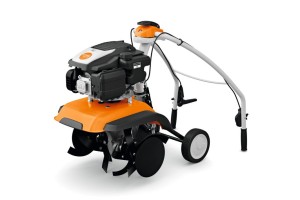 Stihl MH 445 kompaktowa glebogryzarka do mniejszych ogrodów.
