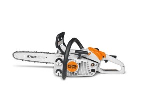 Bardzo lekka Stihl MS 194 C-E pilarka spalinowa 1,4kW z silnikiem 2-MIX i systemem ErgoStart.