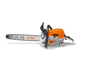 Pilarka spalinowa Stihl MS 311 o mocy 3,1 kW z silnikiem 2-MIX i regulowaną pompą olejową, prowadnica 40 cm.