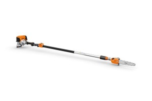 Podkrzesywarka spalinowa Stihl HT 105 na białym tle.