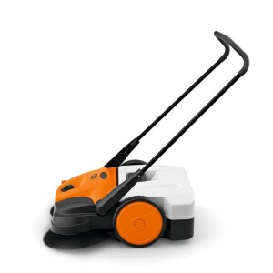 Ręczna zamiatarka Stihl KG 770, widok z boku.