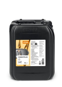 Kanister oleju Stihl Forest Plus 5L do smarowania łańcucha.