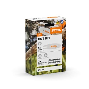 Zestaw Stihl Cut Kit 1, 10cm/4", 71PM3 GTA 26 w pudełku.
