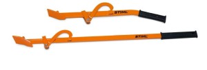 Stihl Dźwignia - obracak, mała, narzędzie pomarańczowe z czarnym uchwytem.