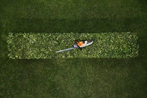 Nożyce akumulatorowe Stihl HSA 30 na żywopłocie