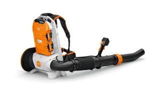 Stihl ADA 1000, Adapter dwukomorowy do stosowania dwóch akumulatorów AP, widok z przodu.