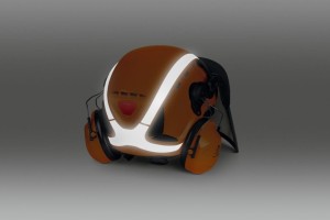 Stihl Advance X-Climb Hełm ochronny z nausznikami i osłoną twarzy.