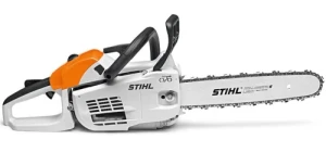 Pilarka Spalinowa MS 201 C-M marki Stihl gotowa do użycia.