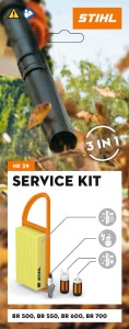 "Stihl Zestaw serwisowy nr 39 do BR500/550/600/700, filtr powietrza, świeca zapłonowa, filtry paliwa"
