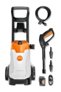 Stihl Myjka wysokociśnieniowa z akumulatorem zabawka - zestaw.