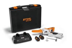Stihl GTA 40 Przecinarka akumulatorowa, w zestawie z 2x akumulatorami AS 2 i ładowarka AL 5-2