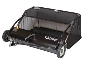 Cedrus Zbieracz, szerokość robocza 122cm, pojemność kosza 400L