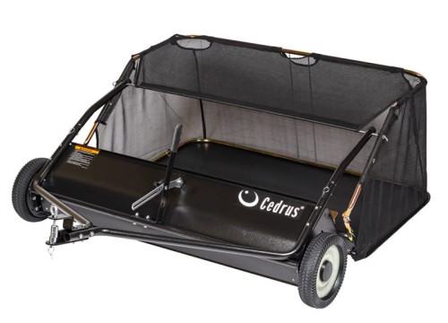 Cedrus Zbieracz, szerokość robocza 122cm, pojemność kosza 400L