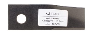 Nóż kosiarki chińskie 13.2cm