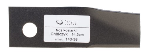 Nóż kosiarki chińskie 14.3cm