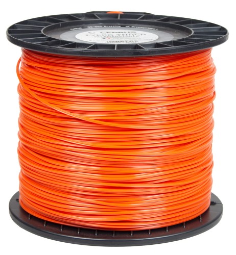 Żyłka tnąca 2.4/400m gwiazdka pomarańcz