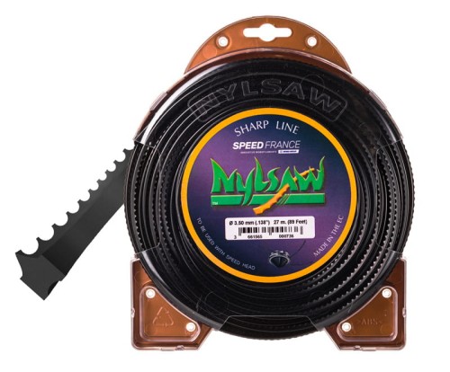 Żyłka tnąca 3.5/27m Nylsaw czarna