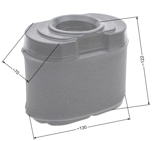Filtr powietrza B&S owalny Intek V-twin  / Model 40 44