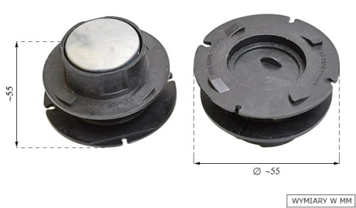 Wkład głowicy żyłkowej NZ09 / NZ160 M10x1.25LHF