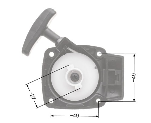 Rozrusznik NAC CG260B;WLBC260-2ZXU wykaszarki marketowe