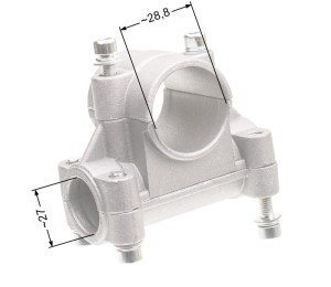 Mocowanie uchwytu sterującego NAC 28mm wykaszarki marketowe