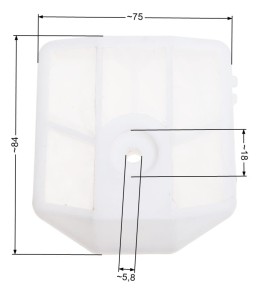Filtr powietrza NAC CS38 pilarki marketowe