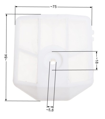Filtr powietrza NAC CS38 pilarki marketowe