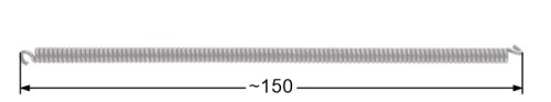 Sprężyna sprzęgła NAC SPS01-45 CS4500 CS5200 NO-CS38 YD45 pilarki marketowe