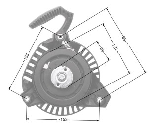 Rozrusznik Nac Hecht Castorama Lider kosiarki marketowe