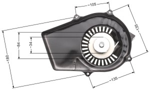 Rozrusznik Black&Decker Castorama agregaty chińskie 2-suw metalowe zabieraki
