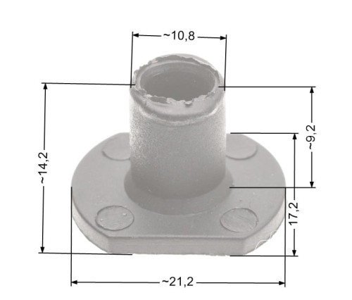 Zaślepka amortyzatora Stihl 021 023 025 MS210 MS230 MS250 zam. 1123 791 7310