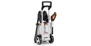 Stihl RE 130 PLUS Myjka ciśnieniowa z bębnem na wąż, 135 barów.