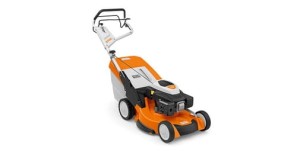 Stihl RM 655 V Kosiarka z funkcją 3w1 w kolorze pomarańczowym.