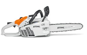Bardzo lekka pilarka spalinowa Stihl MS 194 C-E z silnikiem 2-MIX i systemem ErgoStart.