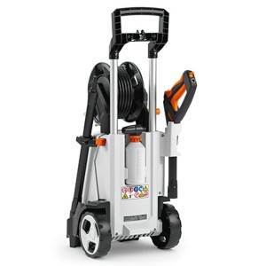 Stihl RE 130 PLUS Myjka ciśnieniowa z bębnem na wąż, 135 barów.