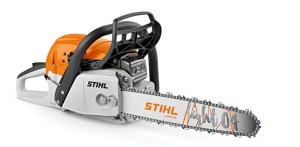 Stihl MS 271 Pilarka spalinowa 2,6 kW 3,5 KM, widok z boku.