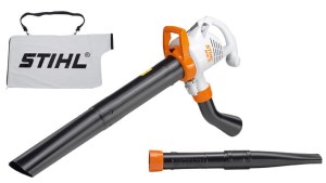 Stihl SHE 71 Odkurzacz elektryczny z funkcją dmuchawy, lekki i cichy odkurzacz ogrodowy z workiem na liście