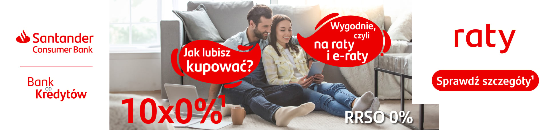 Oferta specjalna - raty 10x0%