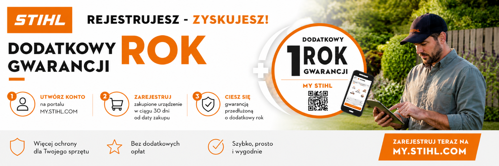 Promocja Dodatkowy rok gwarancji