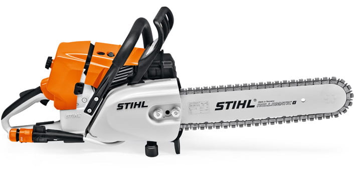 Stihl GS 461 Pilarka do cięcia betonu o długości prowadnicy 40 cm.