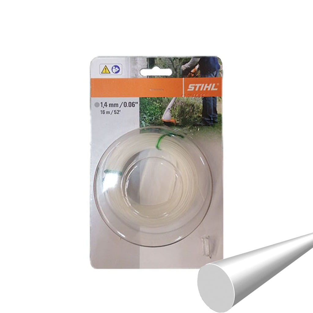 Żyłka Tnąca okrągła Stihl 1,4 mm x 16m w opakowaniu.