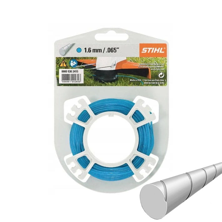 Żyłka tnąca okrągła cicha Stihl 1,6 mm x 19 m